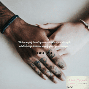 Being Deeply Loved By someone give s you strength