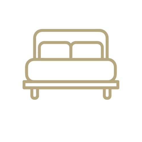 MASTER OR PRIMARY BEDROOM GOLD Icon represents THE BREADWINNER IN in Feng Shui.