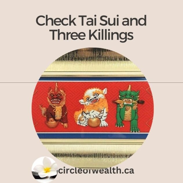 Check the Tai Sui and the Three Killings