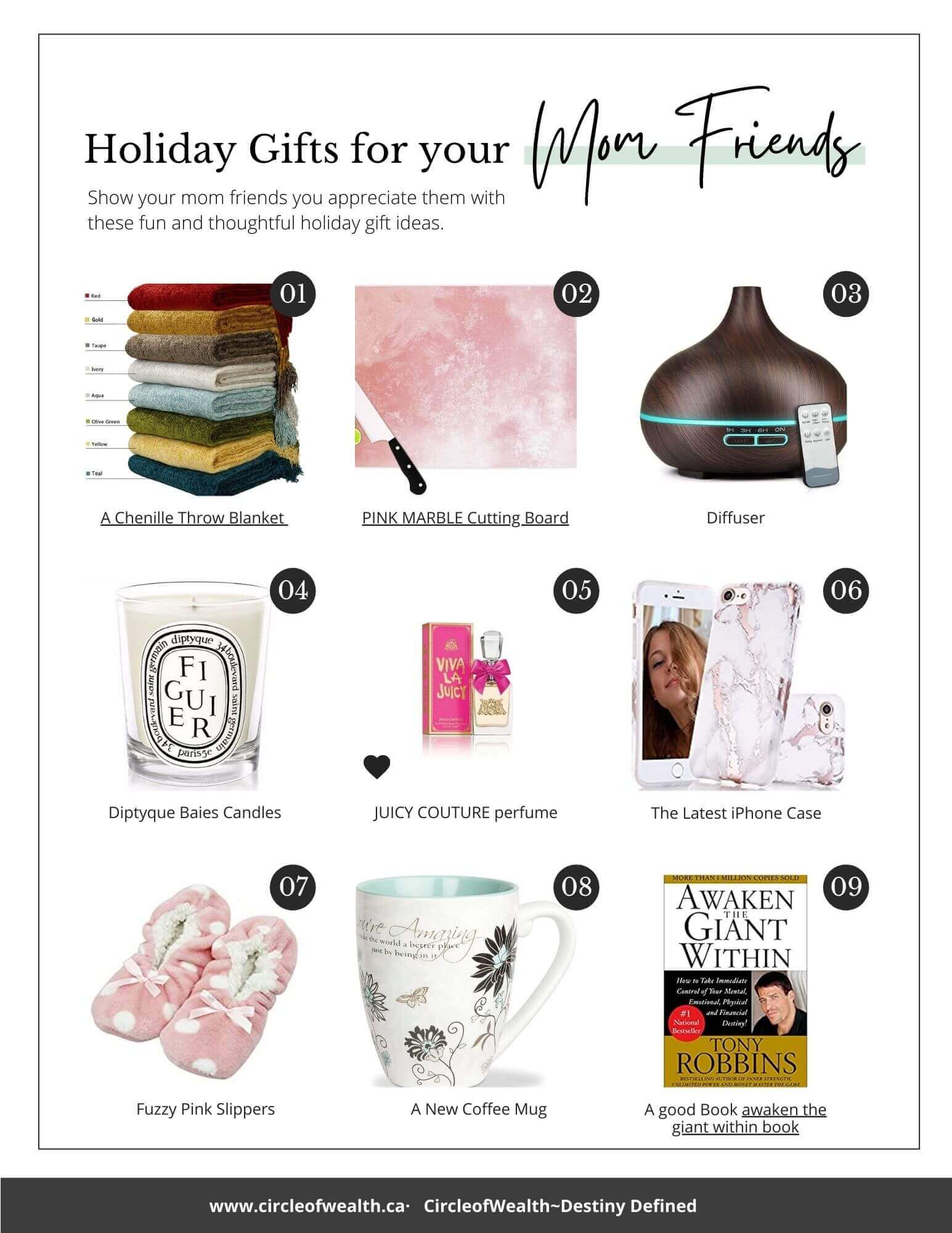 Holiday Gift Guide for Mom Bosses
