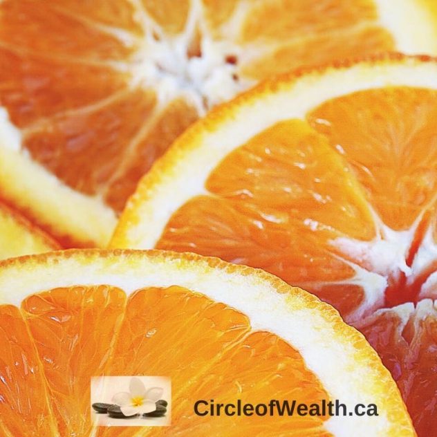 Smell of Oranges Help keeps you alert and smell fresh and wonderful anytime of the year.
