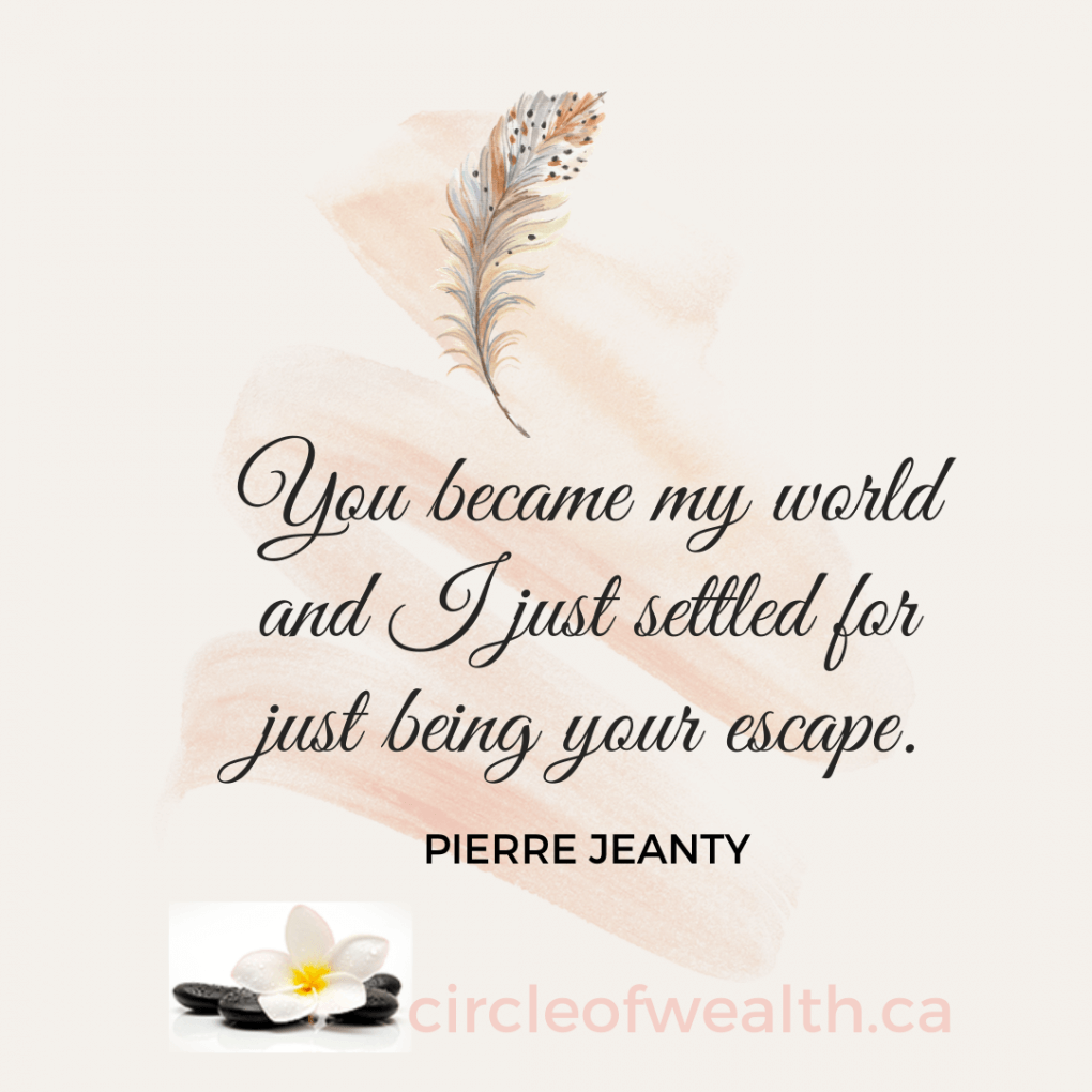 You became my world quote